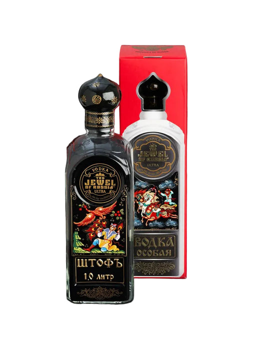 The Jewel Of Russia Limited Edition Hand Painted SHTOFF Decanter 1Lt