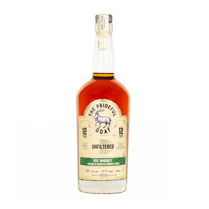 Prideful Goat 12 Year Old Rye Whiskey 750ml