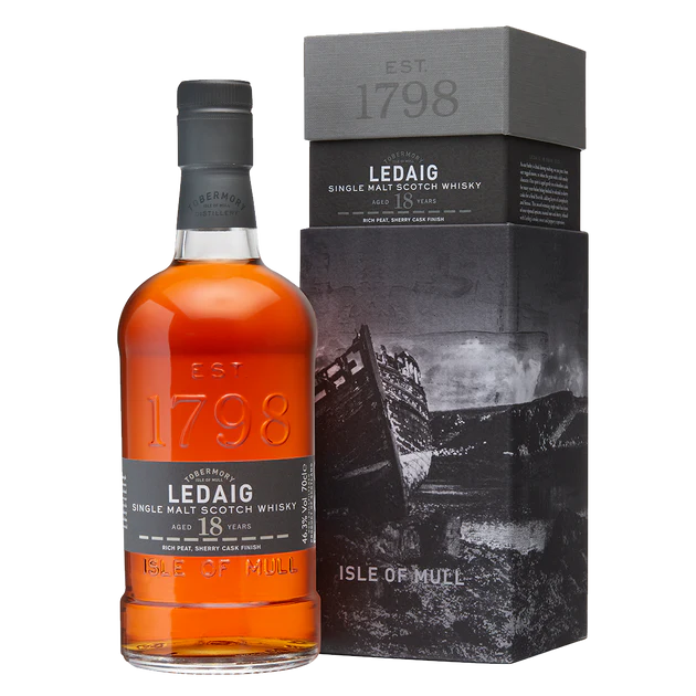 Ledaig 18 Year Old Single Malt Scotch Whisky 750ml