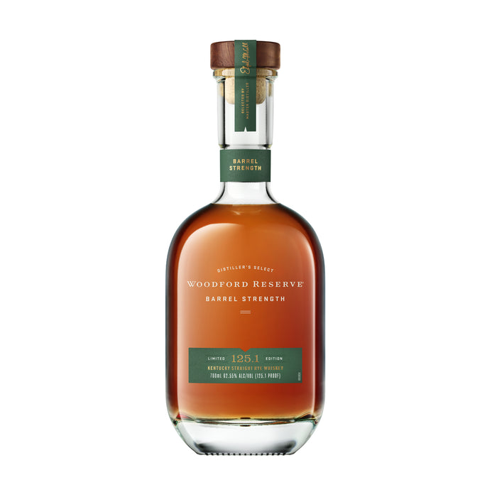 2025 Woodford Reserve Barrel Strength Kentucky Straight Rye Whiskey 700ml