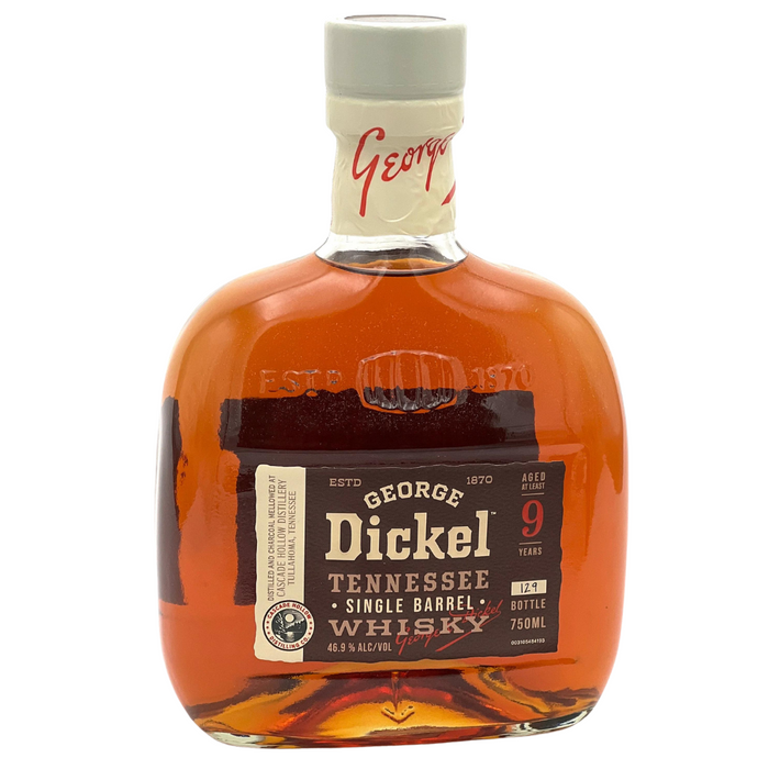 George Dickel Hand Selected Barrel 9 Year Old Tennessee Whisky