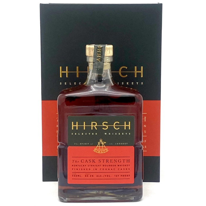 Hirsch The Cask Strength Kentucky Straight Bourbon Whiskey Finished in Cognac Casks