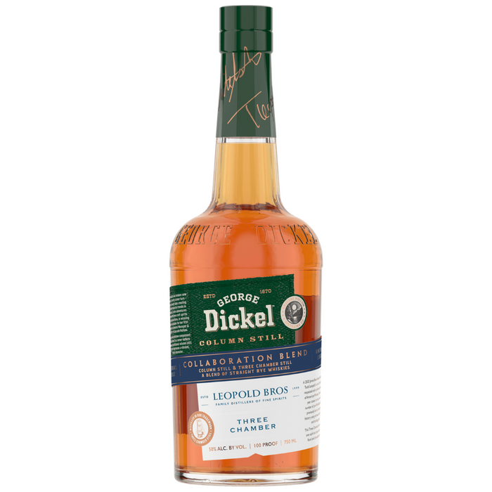 George Dickel & Leopold Bros Collaboration Blend Rye Whiskey