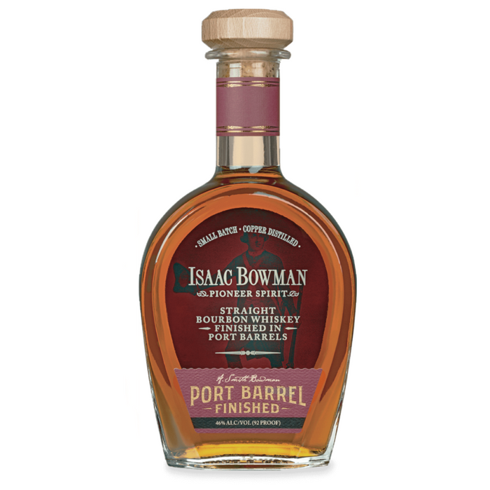 A. Smith Bowman Distillery Isaac Bowman Port Barrel Finished Straight Bourbon Whiskey