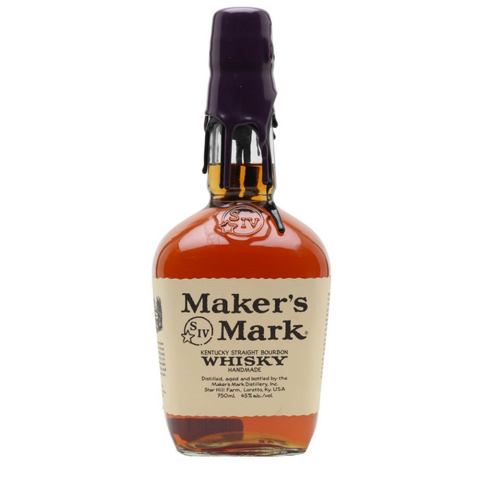 Maker's Mark 2013 NFL Baltimore Ravens Purple/Black Wax Kentucky Straight Bourbon Whisky