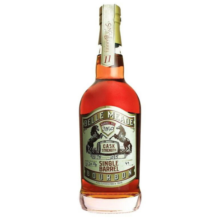 Belle Meade Single Barrel Cask Strength 11 Year Old Straight Bourbon Whiskey