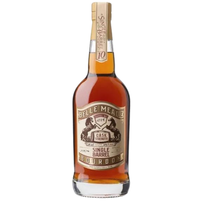 Belle Meade Single Barrel Cask Strength 10 Year Old Straight Bourbon Whiskey