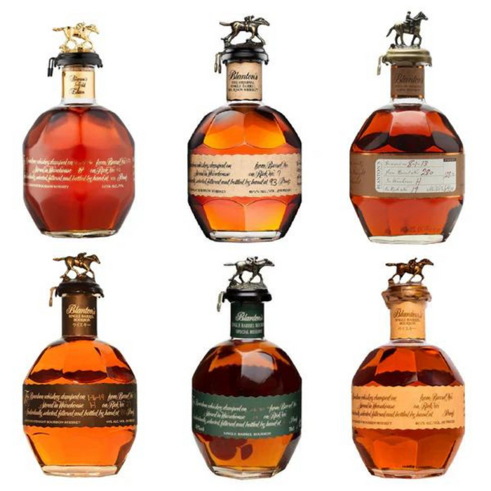 Blanton's Full Lineup Collection Bundle 750ml/700ml 6-Pack Blanton's Full Lineup Collection Bundle 750ml/700ml 6-Pack