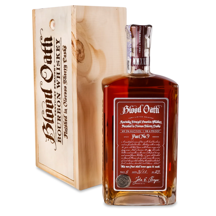 Blood Oath Pact No. 9 Kentucky Straight Bourbon Whiskey 750ml