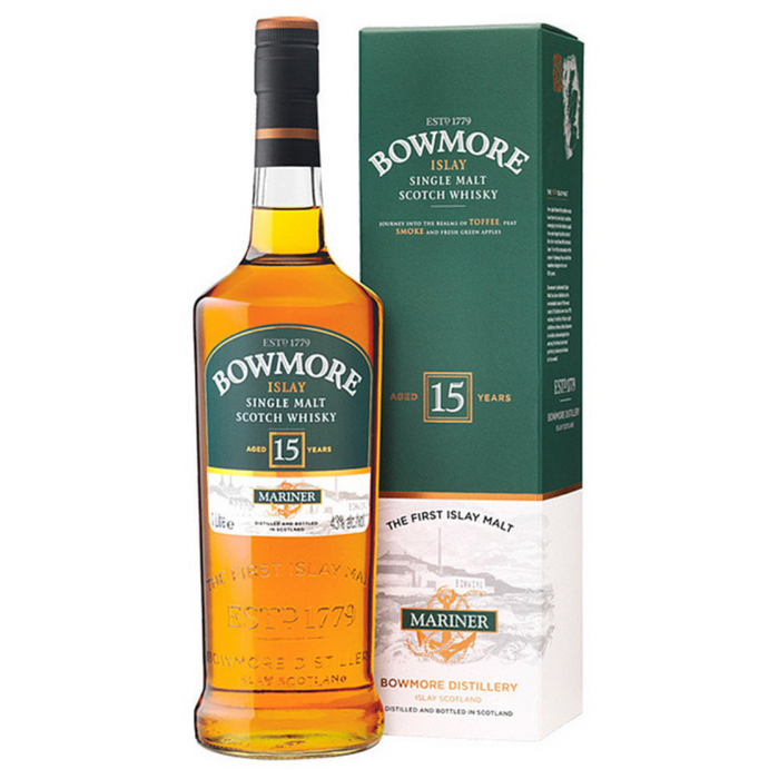 Bowmore Mariner 15 Year Old Single Malt Scotch Whisky 1 Liter