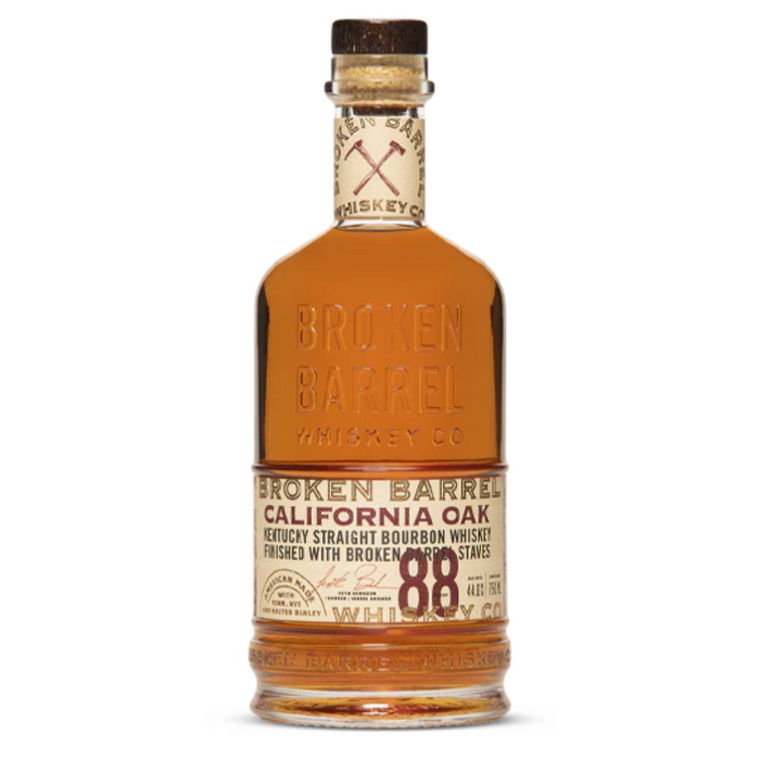Broken Barrel California Oak Straight Bourbon Whiskey