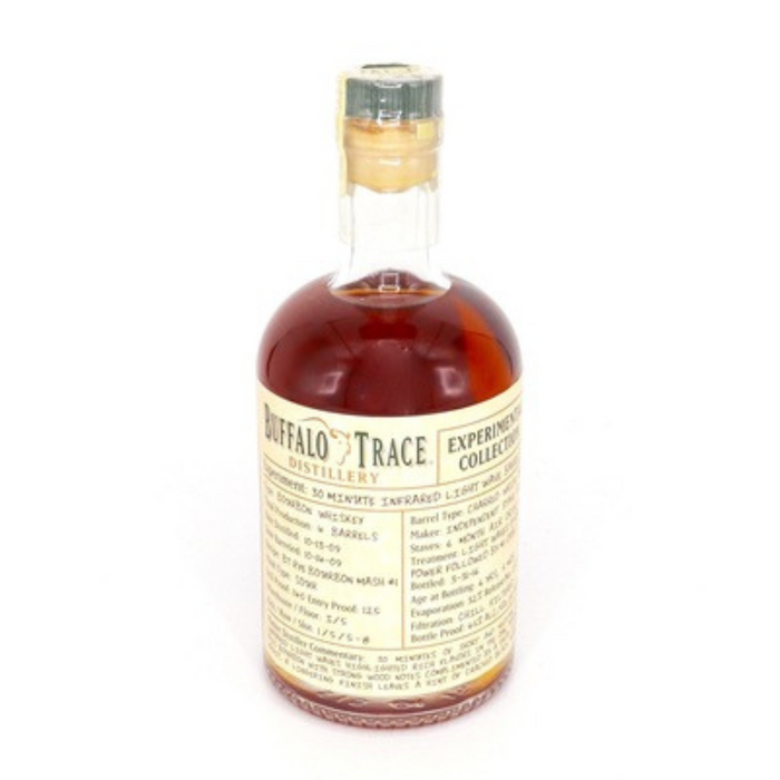 Buffalo Trace Experimental Collection 30 Minute Infrared Light Wave Barrel Bourbon Whiskey
