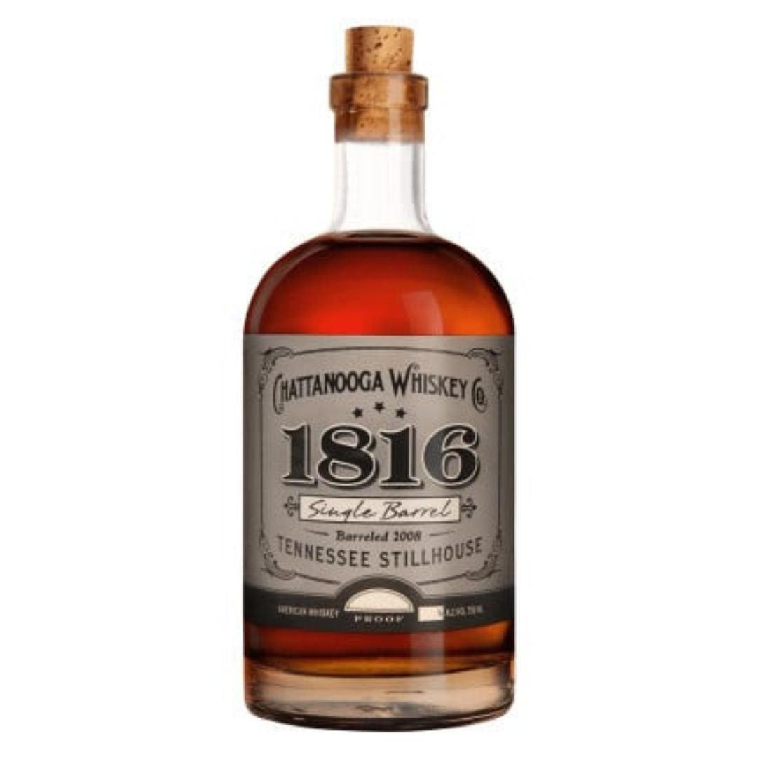 Chattanooga 1816 Single Barrel 11 Year Old High Rye Bourbon Whiskey 75 ...