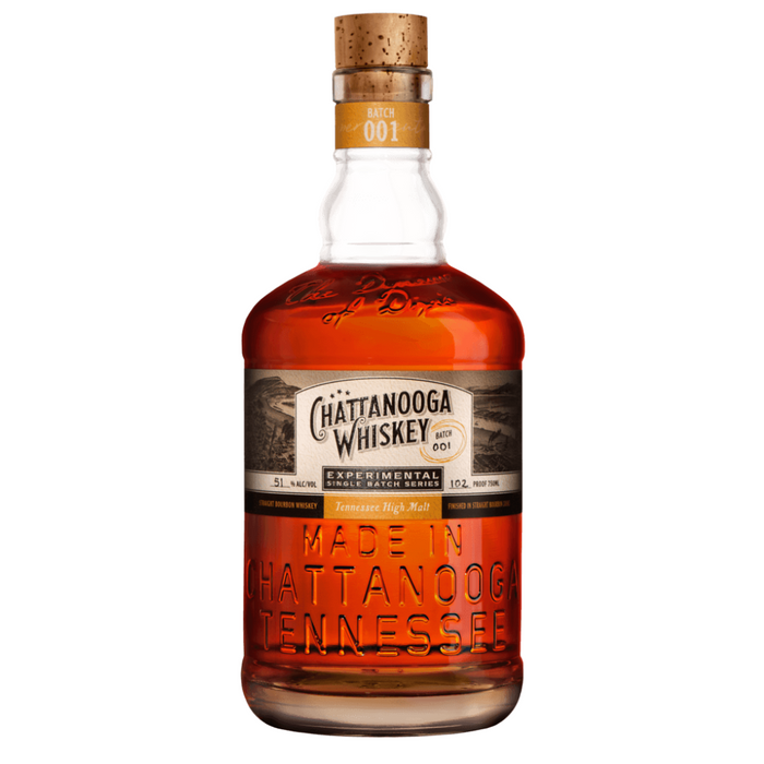 Chattanooga Tennessee High Malt Straight Bourbon Whiskey Batch 1