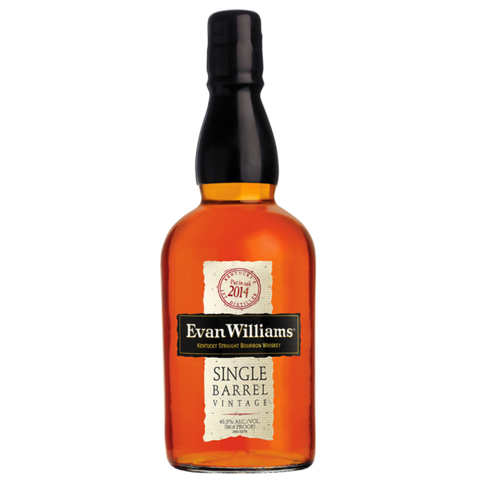 2014 Evan Williams Single Barrel Vintage Straight Bourbon Whiskey