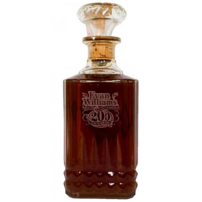 Evan Williams 200 Year of Good Taste Bourbon Whiskey