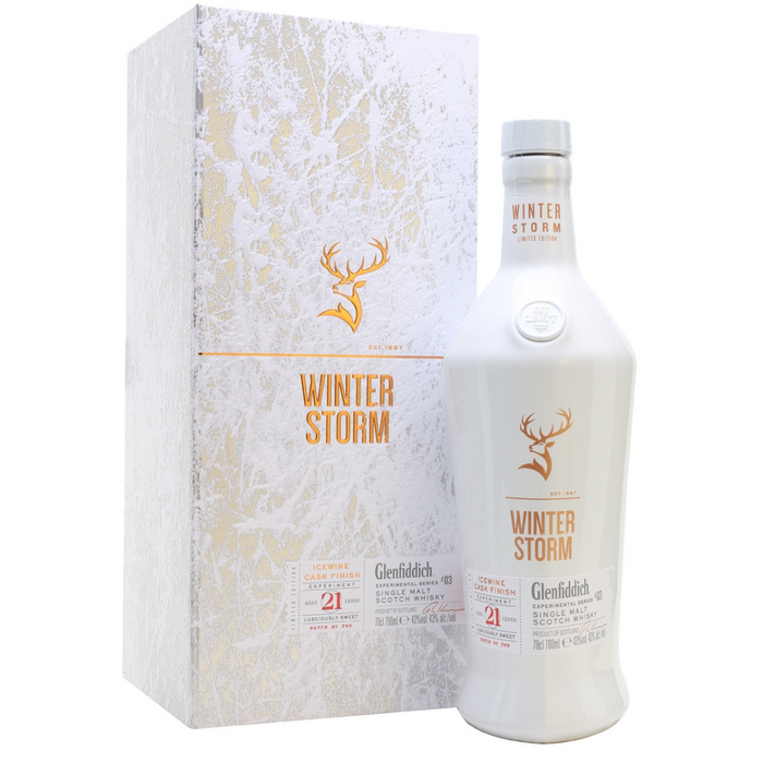 Glenfiddich Winter Storm 21 Year Old Icewine Cask Finish Batch 03 Single Malt Scotch Whisky 750ml