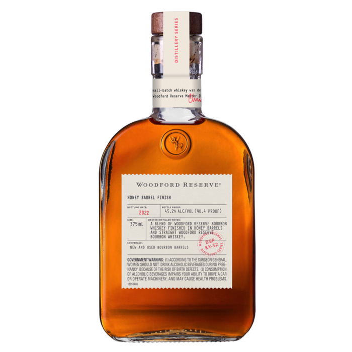 2022 Woodford Reserve Series Honey Barrel Finished Bourbon Whiskey 375ml