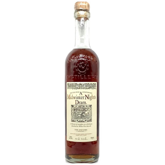 High West A Midwinter Night's Dram The Encore Act 1 Straight Rye Whiskey 750ml