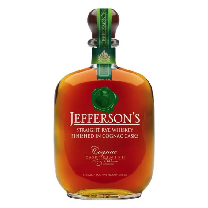 Jefferson's Cognac Cask Finish Straight Rye Whiskey 750ml