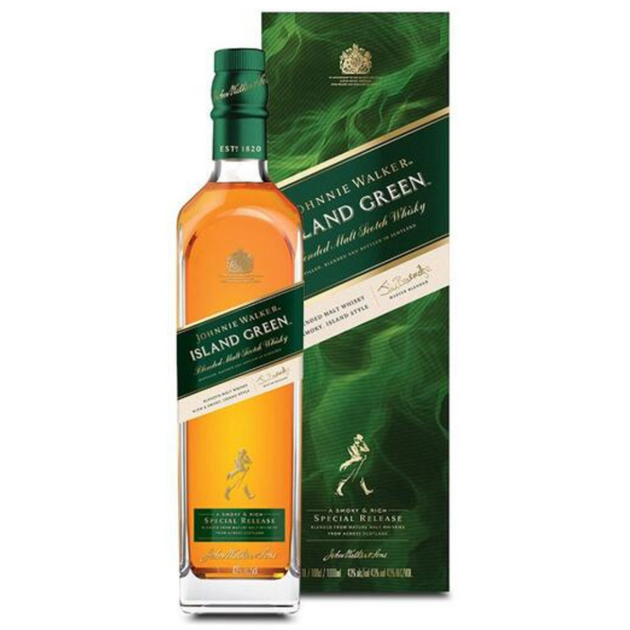 Johnnie Walker Island Green Special Release Blended Malt Scotch Whisky 1Lt