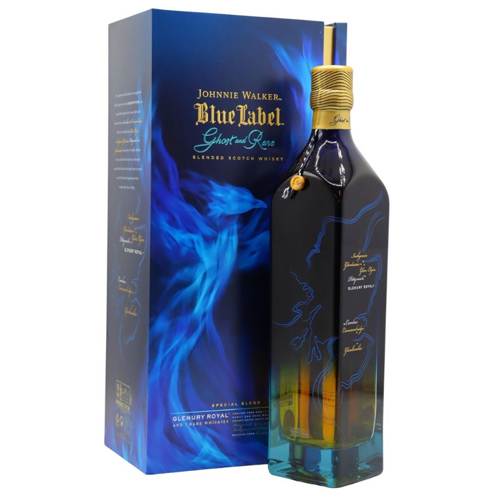 Johnnie Walker Blue Label 'Ghost and Rare' Glenury Royal Blended Scotch Whisky