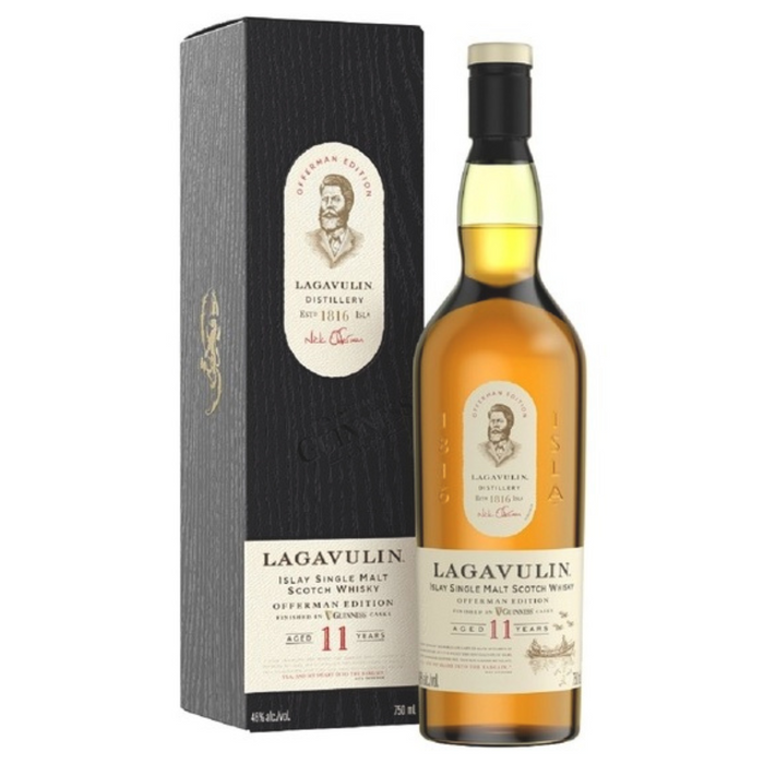 Lagavulin Offerman Edition Guinness Cask Finish 11 Year Old Single Malt Scotch Whisky 750ml