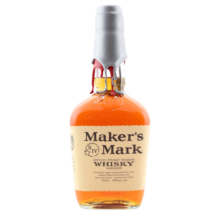 2002 Maker's Mark Ohio State NCAA Championship Silver Or Red Wax Kentucky Straight Bourbon Whisky 750ml