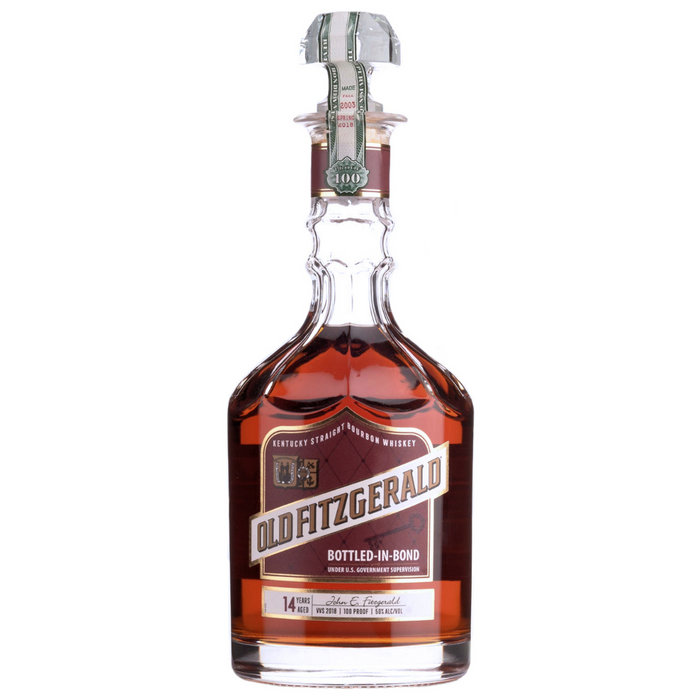 2020 Old Fitzgerald Bottled in Bond 14 Year Old Kentucky Straight Bourbon Whiskey Gift Shop Release