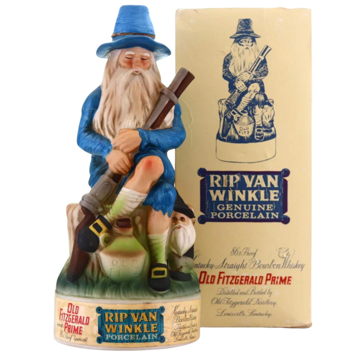 Old Rip Van Winkle Porcelain Decanter 7 Year Old Kentucky Straight Bourbon Whiskey 750ml