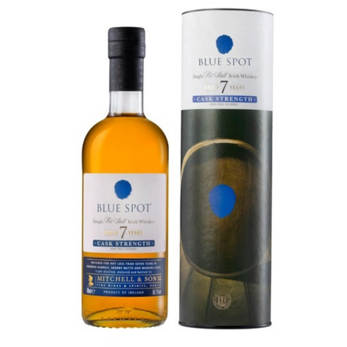 Mitchell & Son Blue Spot 7 Year Old Single Pot Still Irish Whiskey 750ml