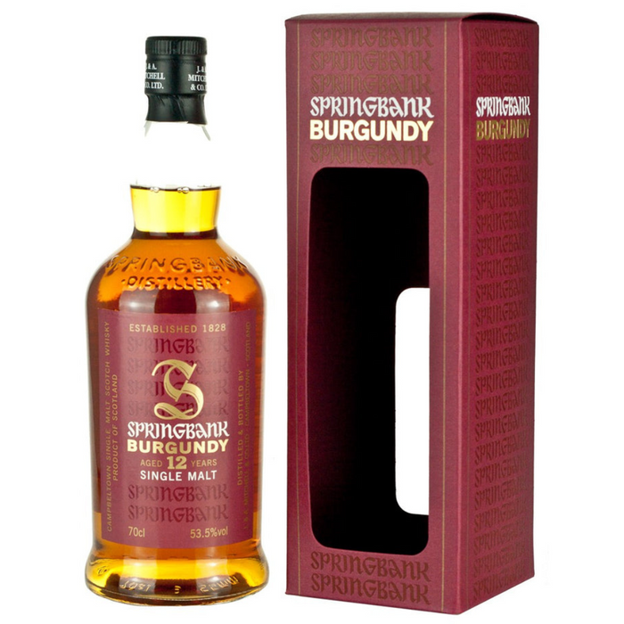 Springbank 12 Year Old Burgundy Single Malt Scotch Whisky 750ml