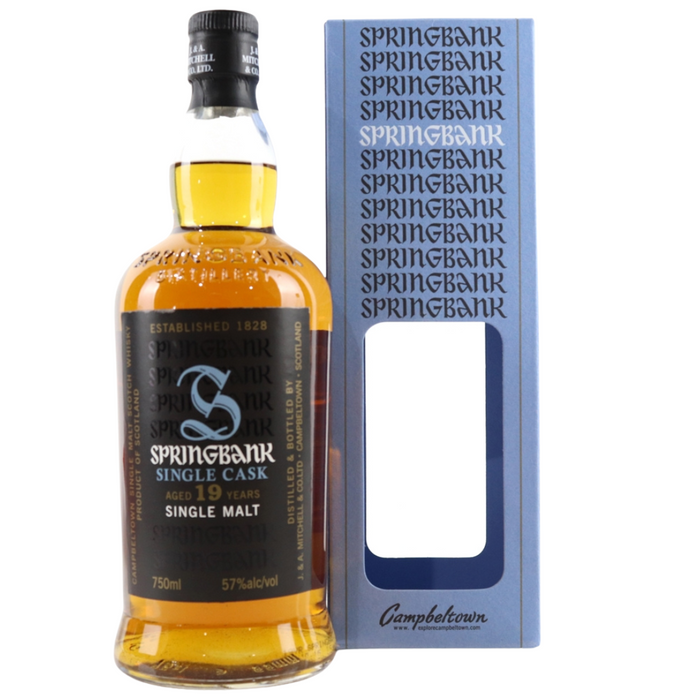 1997 Springbank Single Cask 19 Year Old Single Malt Scotch Whisky 750ml