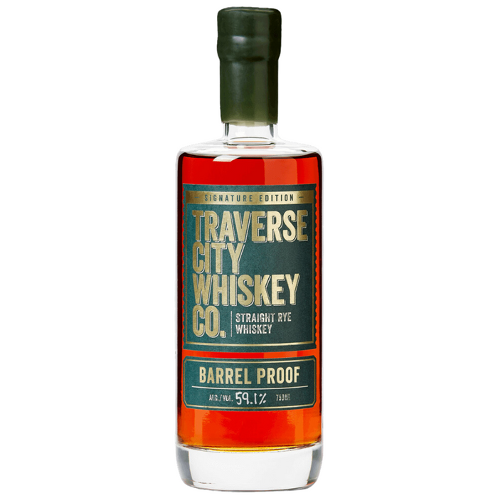 Traverse City Whiskey Co. Barrel Proof Signature Edition Straight Rye Whiskey