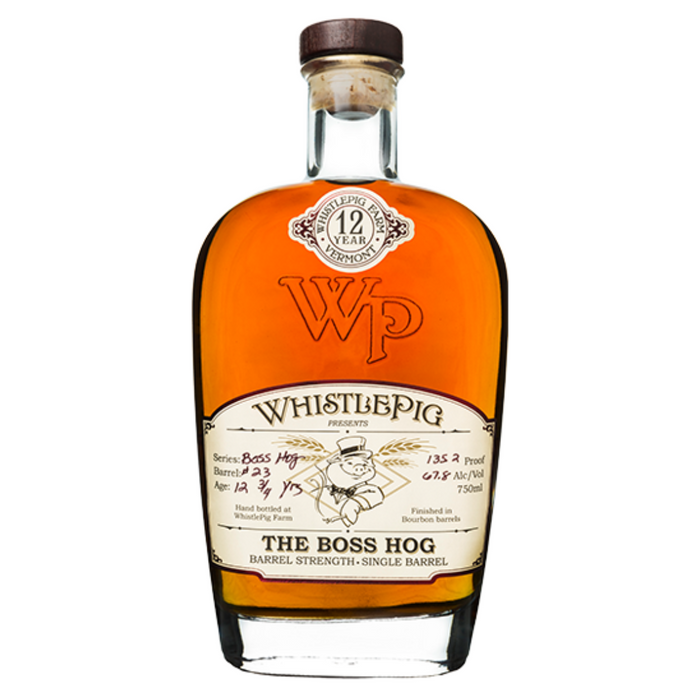 WhistlePig The Boss Hog Straight Rye Whiskey 750ml