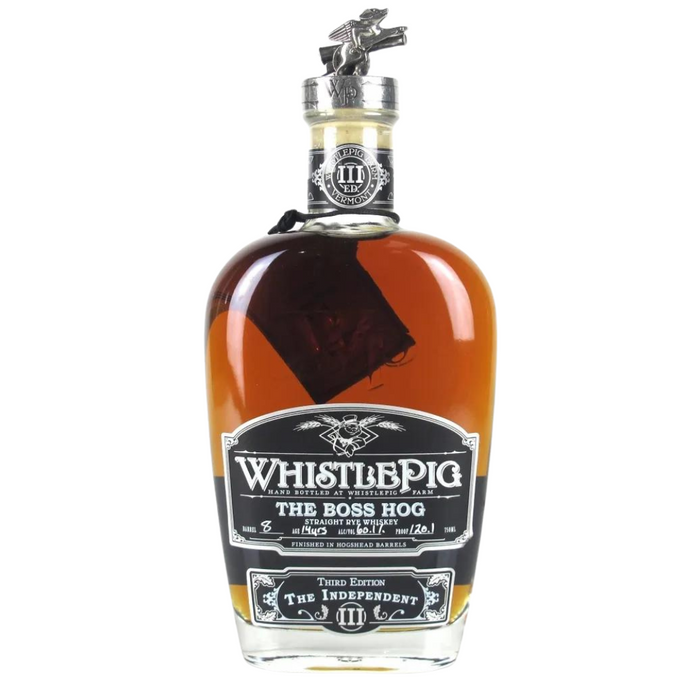 WhistlePig The Boss Hog III The Independent Straight Rye Whiskey