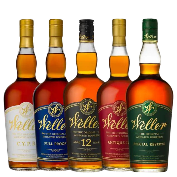 W. L. Weller Collector's Pick Bourbon Whiskey Bundle 750ml 5-Pack