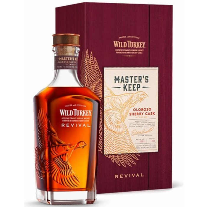 Wild Turkey Master's Keep Revival Oloroso Sherry Casks Finish Straight Kentucky Bourbon Whiskey