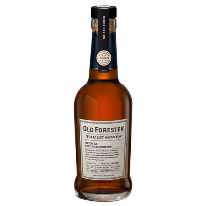 1910 Old Forester 117 Series Extra Old Kentucky Straight Bourbon Whisky 375ml