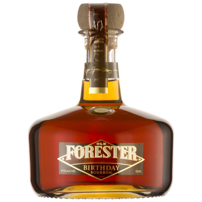 2010 Old Forester Birthday Bourbon 12 Year Old Kentucky Straight Bourbon Whiskey