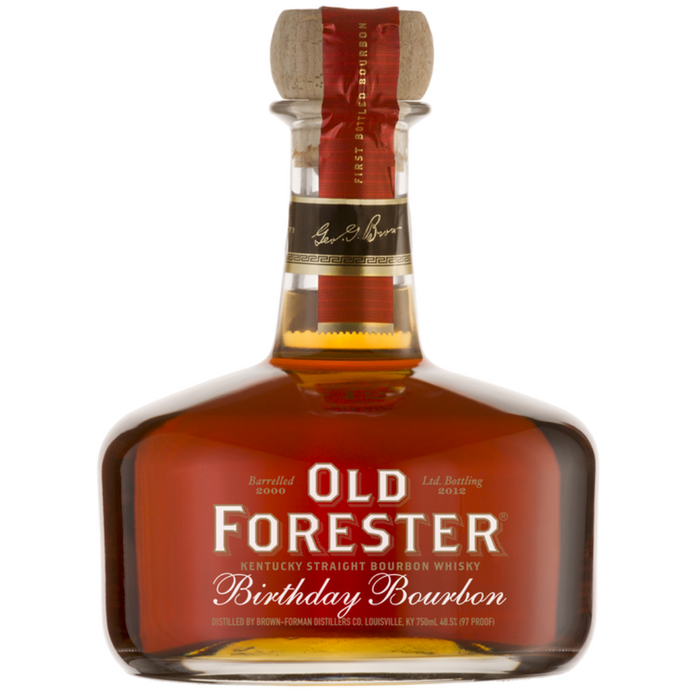 2012 Old Forester Birthday Bourbon 12 Year Old Kentucky Straight Bourbon Whiskey