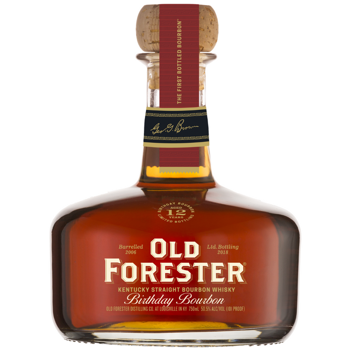 2018 Old Forester Birthday Bourbon 12 Year Old Kentucky Straight Bourbon Whiskey