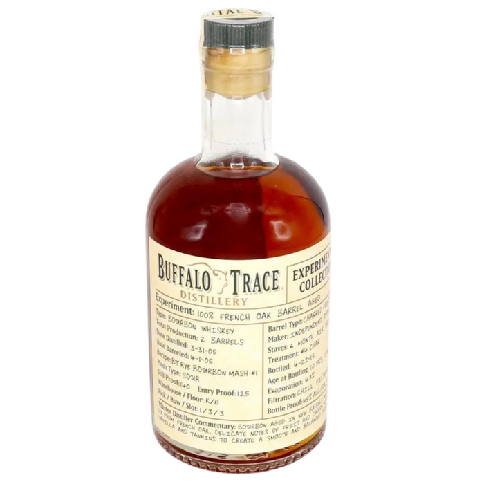 Buffalo Trace Experimental Collection 100 percent French Oak Aged Bourbon Whiskey