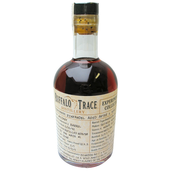 Buffalo Trace Experimental Collection 6 Year Old Zinfandel Rye Bourbon Whiskey
