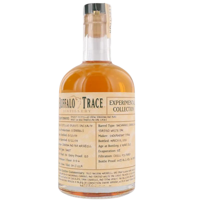 Buffalo Trace Experimental Collection Sorghum & Peas Bourbon Whiskey