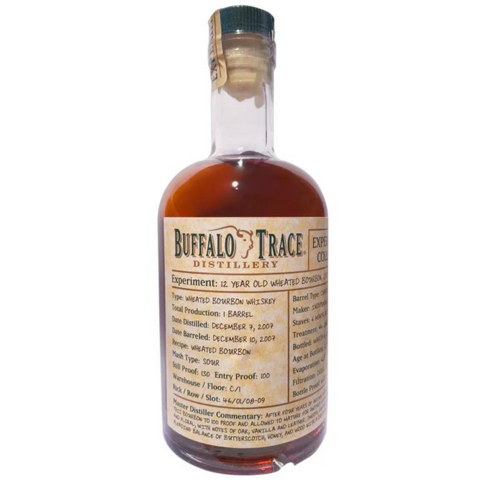 Buffalo Trace Experimental Collection 12 Year Old Wheated Bourbon Whiskey 375ml