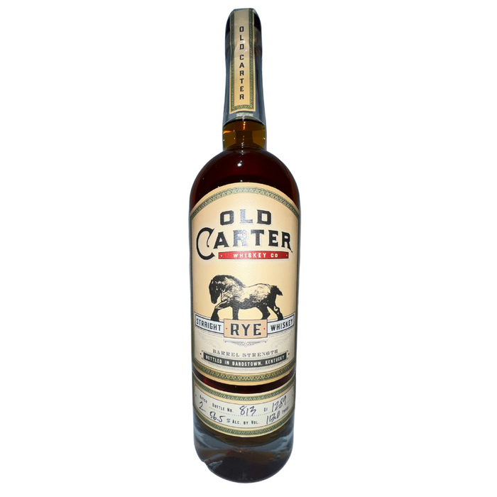 Old Carter Barrel Strength Batch 2 Straight Rye Whiskey 750ml