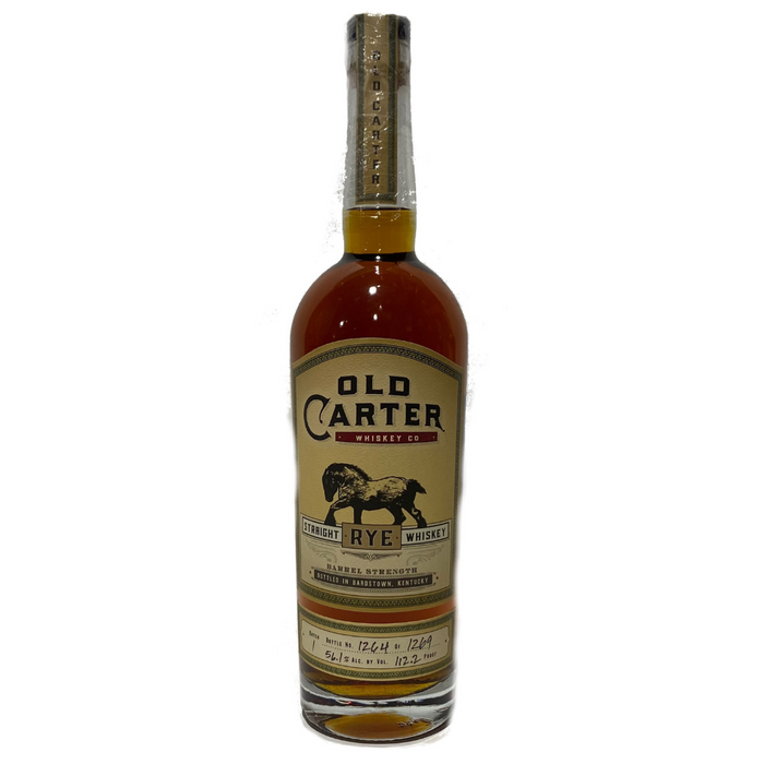 Old Carter Batch 1 Barrel Strength Straight Rye Whiskey 750ml