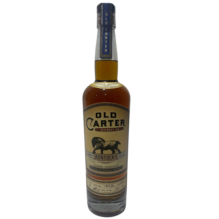 Old Carter Batch 3 Bottle 1363 of 1446 Straight Kentucky Whiskey 750ml