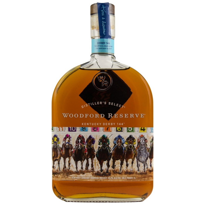 2018 Woodford Reserve Kentucky Derby 144th Edition Straight Bourbon Whiskey 1Lt.